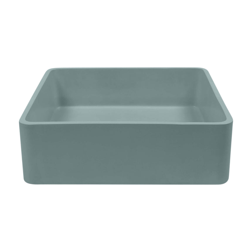 Nood Co Vesl Square Surface Mount Basin Rowboat Bathroom Basin Nood Co Default Title