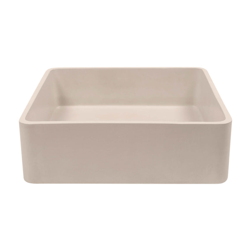 Nood Co Vesl Square Wall Hung Basin Nood Bathroom Basin Nood Co Default Title