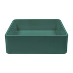 Nood Co Vesl Square Wall Hung Basin Teal