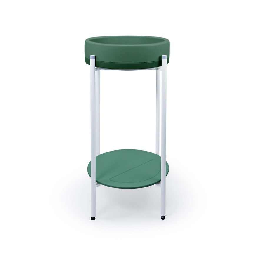 Nood Co Bowl Two Tone Stand Basin Teal Bathroom Basin Nood Co Black