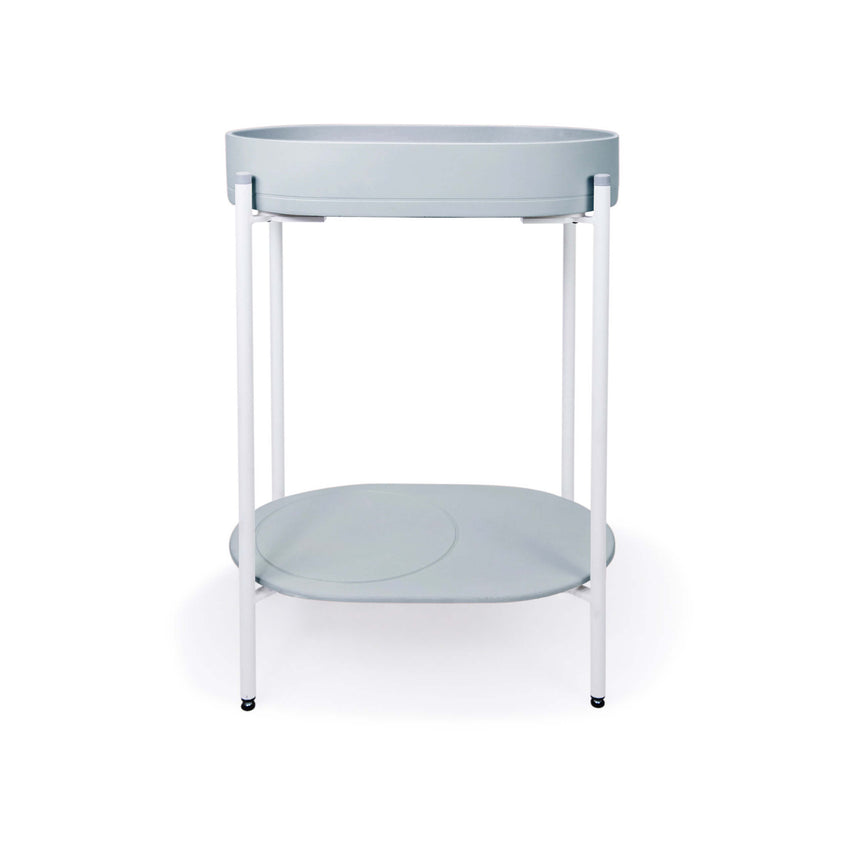 Nood Co Pill Stand Basin Powder Blue Bathroom Basin Nood Co White