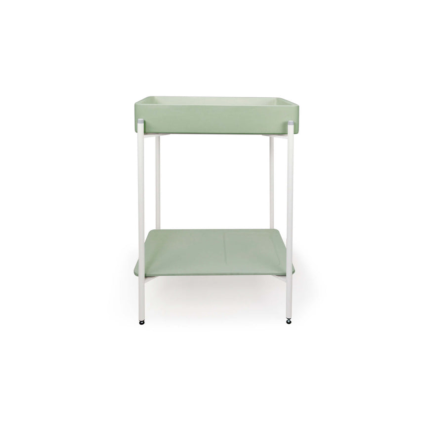 Nood Co Vesl Rectangle Stand Basin Mint Bathroom Basin Nood Co Black