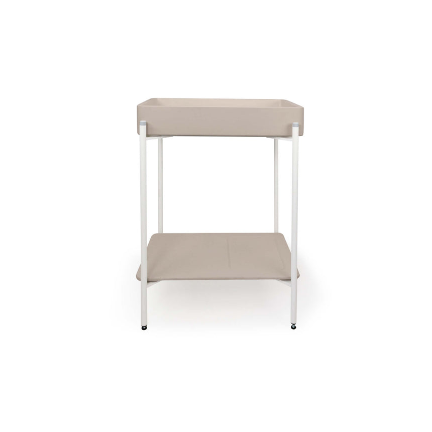 Nood Co Vesl Rectangle Stand Basin Nood Bathroom Basin Nood Co White