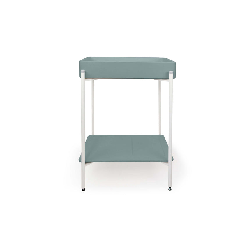 Nood Co Vesl Rectangle Stand Basin Rowboat Bathroom Basin Nood Co White