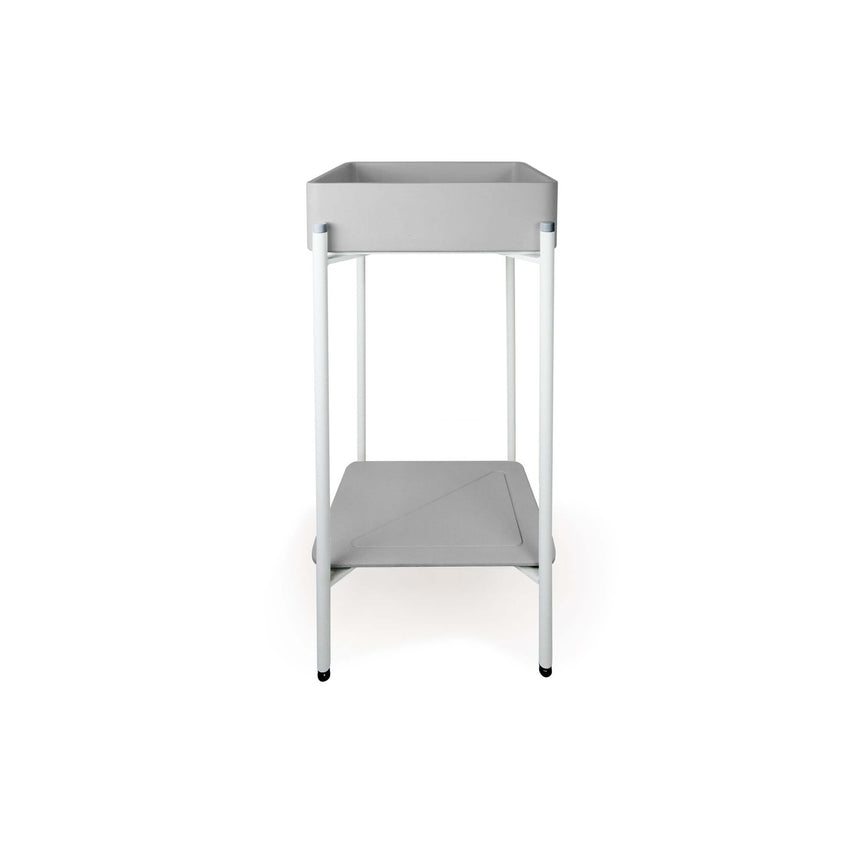 Nood Co Vesl Square Stand Basin Cloud Bathroom Basin Nood Co Black