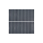 Ukibori Mosaic Kit Kat 15x145mm Porcelain Gloss Midnight Black