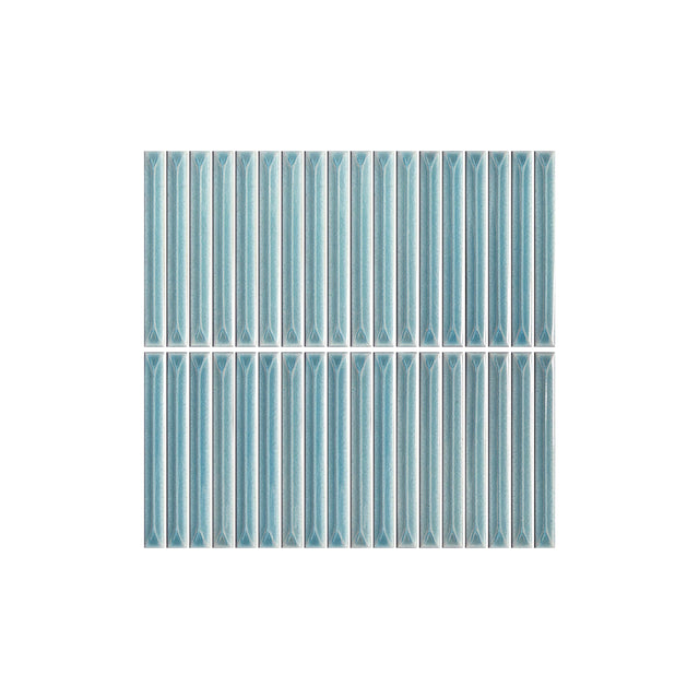 Ukibori 15x145 Gloss Water Porcelain Mosaic Tilemall Default Title