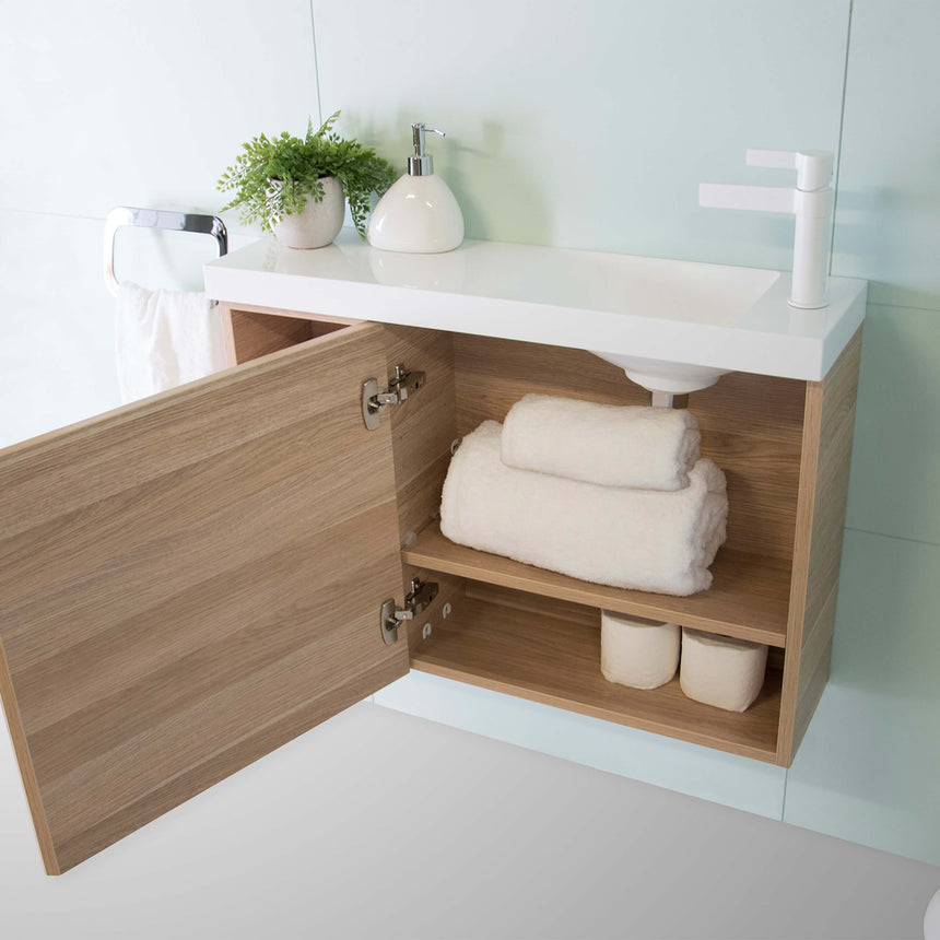 ADP Petite Shelf Wall Hung Vanity 800mm Vanity ADP