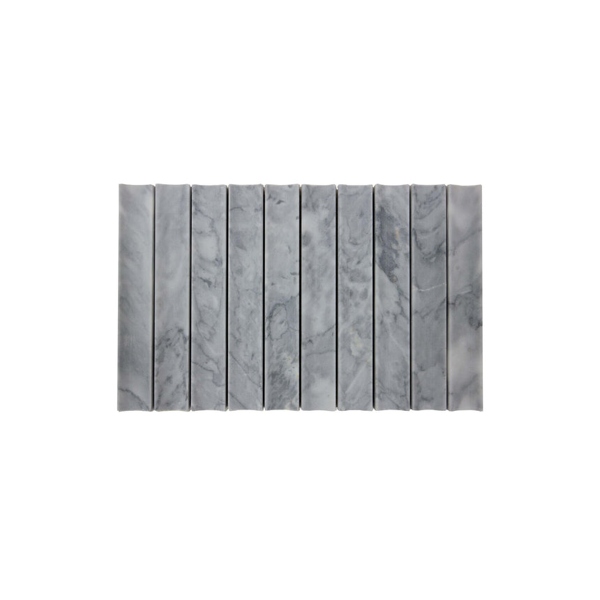 Apollo Stone Concave 198x318 Ice Honed Marble Mosaic Tilemall Default Title