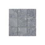 Apollo Mosaic Square 100x100mm Natural Stone Tumbled Ice