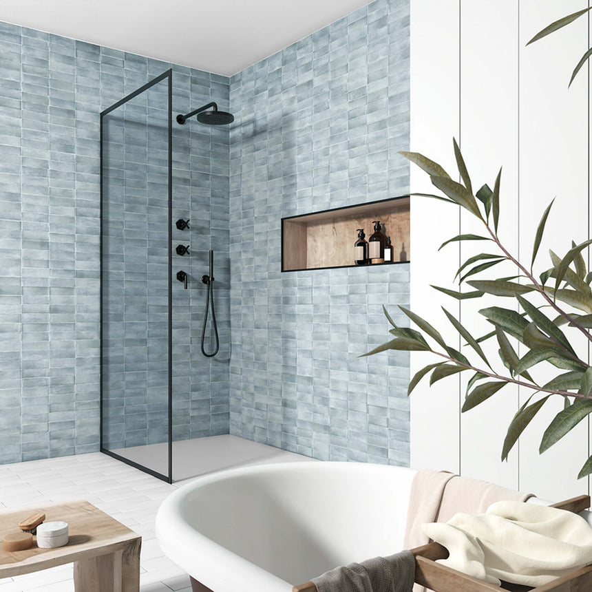 Coco 50x150 Matt Blue Grass Subway Tilemall