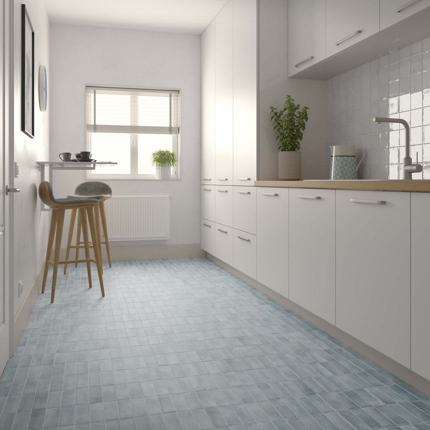 Coco 50x150 Matt Blue Grass Subway Tilemall