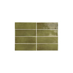 Coco 50x150 Gloss Verd Subway Non-Rectified