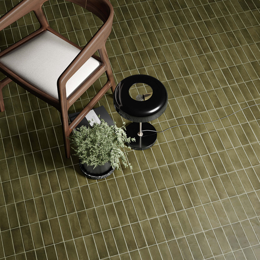 Coco 50x150 Matt Verd Subway Tilemall