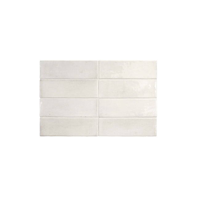 50x150 Coco White Gloss Sample Sample ACE