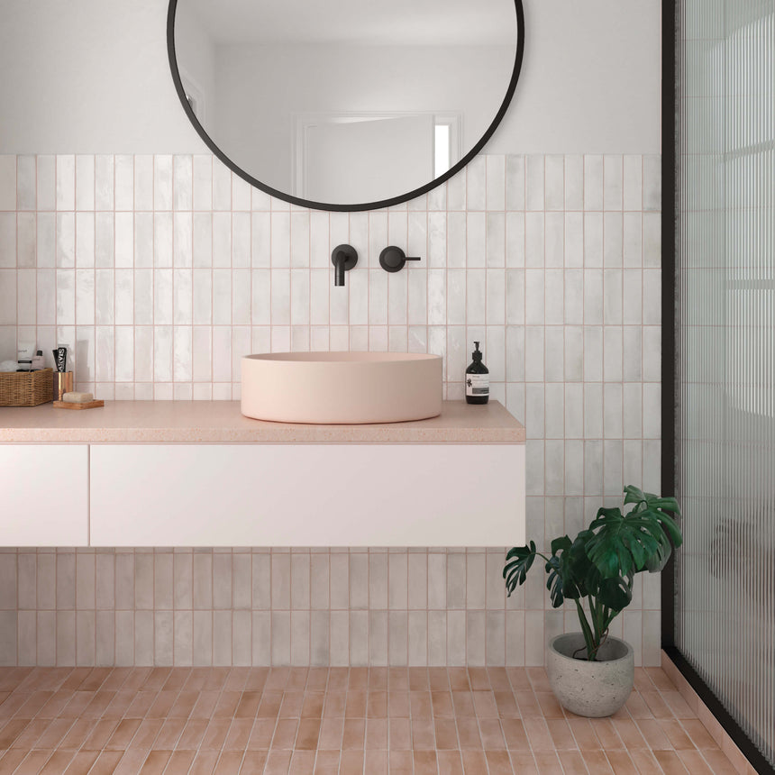 Coco 50x150 Gloss White Subway Tilemall