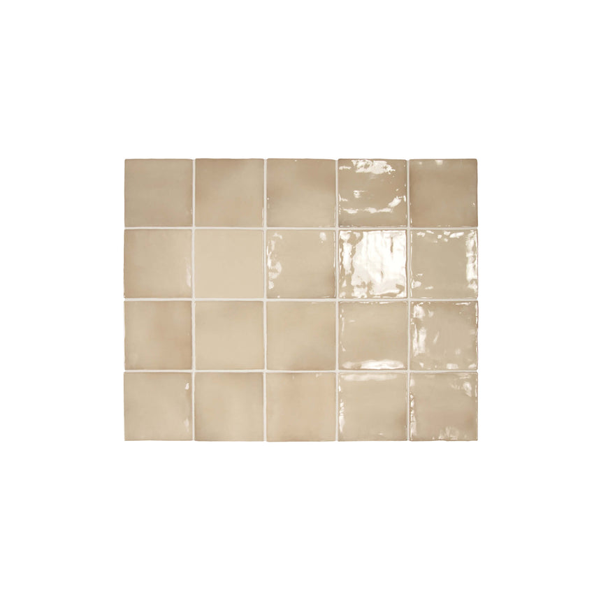 100x100 Manacor Beige Argile Gloss Sample Sample ACE