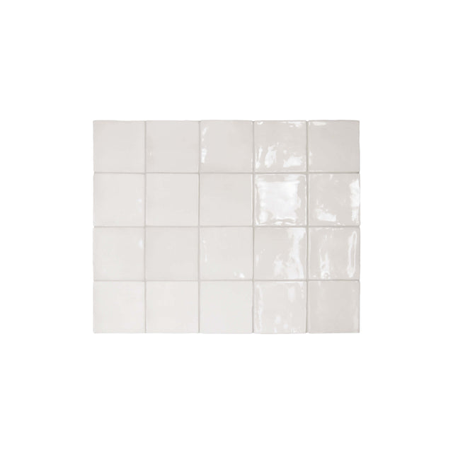 100x100 Manacor White Gloss Sample Sample ACE