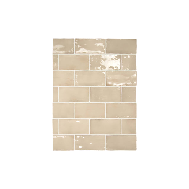 75x150 Manacor Beige Argile Gloss Sample Sample ACE