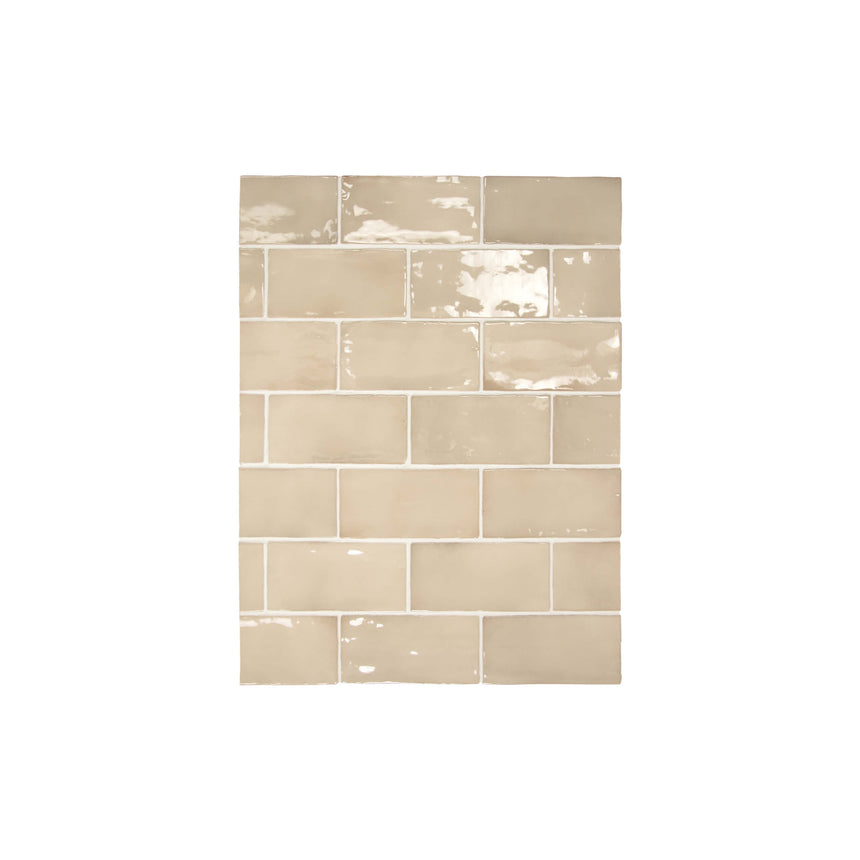 75x150 Manacor Beige Argile Gloss Sample Sample ACE