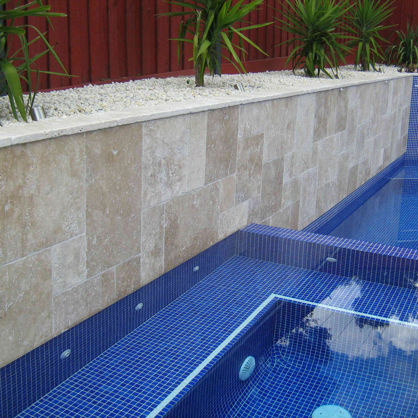 Leyla Mosaic Square 25x25mm Gloss Monaco