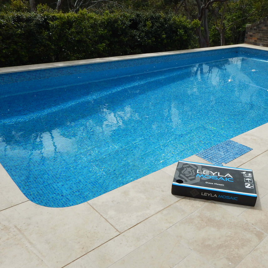 Leyla BORA BORA Glass Mosaic Leyla