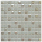 Leyla Mosaic Square 25x25mm Gloss Jasper