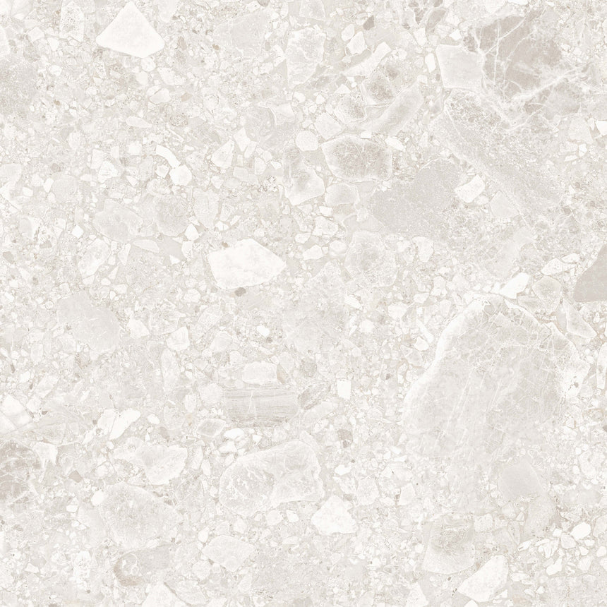 Studio Terrazzo Matt 300x300 White Terrazzo Look Tiles Tilemall