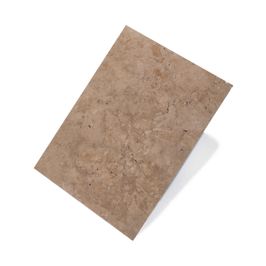 Tuscany Walnut Travertine 610x406x30 Tumbled Paver Natural Stone Tilemall Default Title