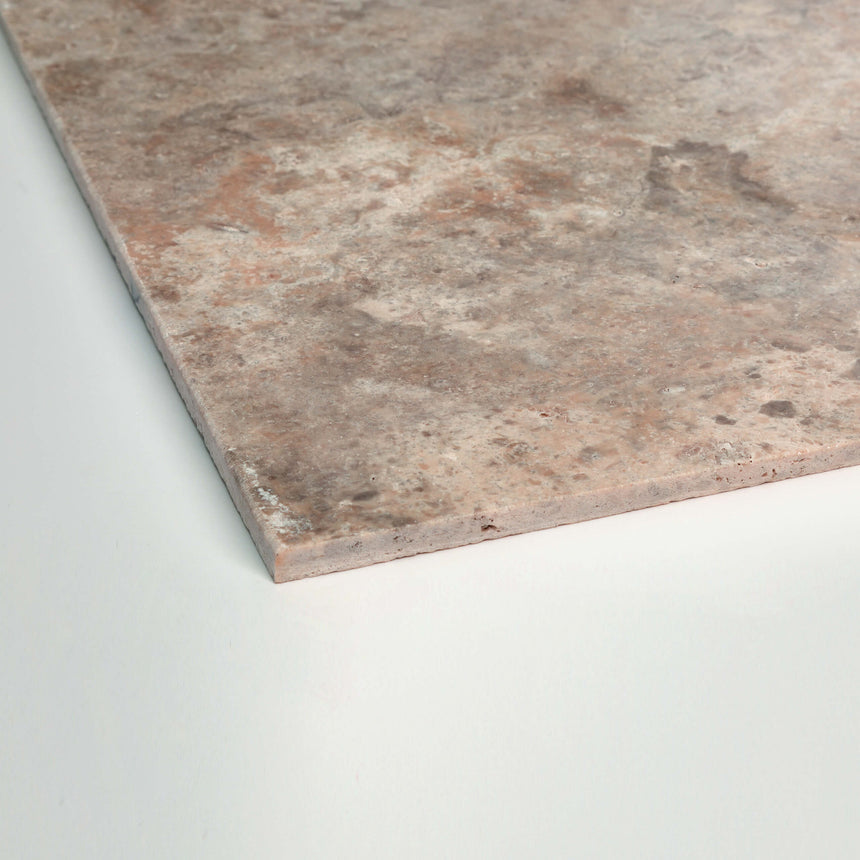 Silver Travertine 610x406x12 Tumbled Stone Natural Stone Tilemall