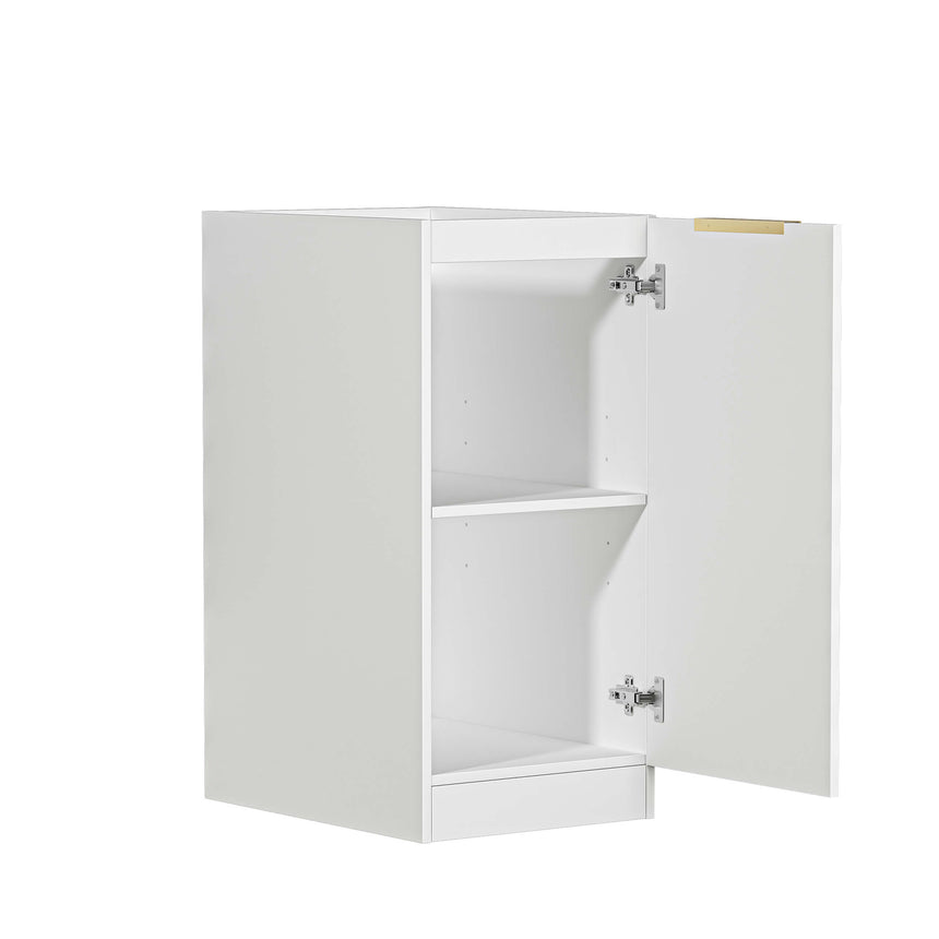 Bondi Laundry Base Cabinet Matte White 415 Laundry Cabinet Otti Australia