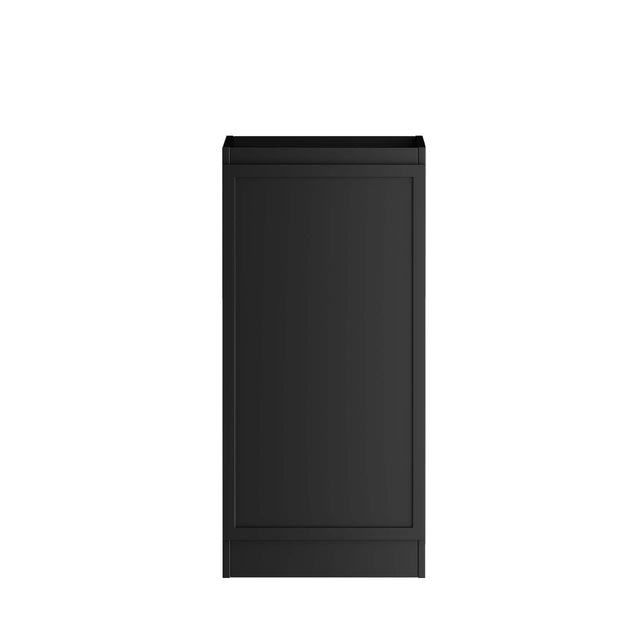 Bondi Hampshire Laundry Base Cabinet Satin Black 415 Laundry Cabinet Otti Australia Default Title