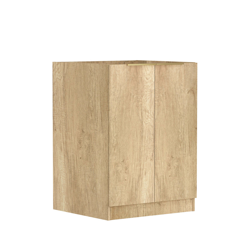 Byron Laundry Base Cabinet Natural Oak 630 Laundry Cabinet Otti Australia