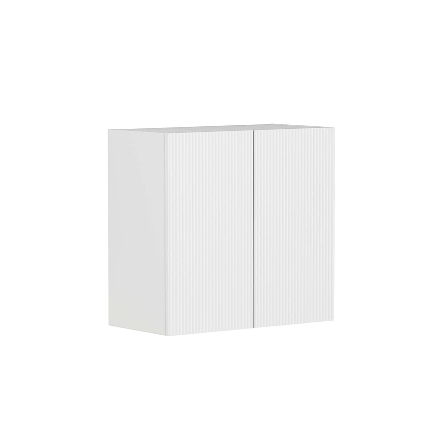 Bondi Wall Cabinet Matte White 630 Laundry Cabinet Otti Australia