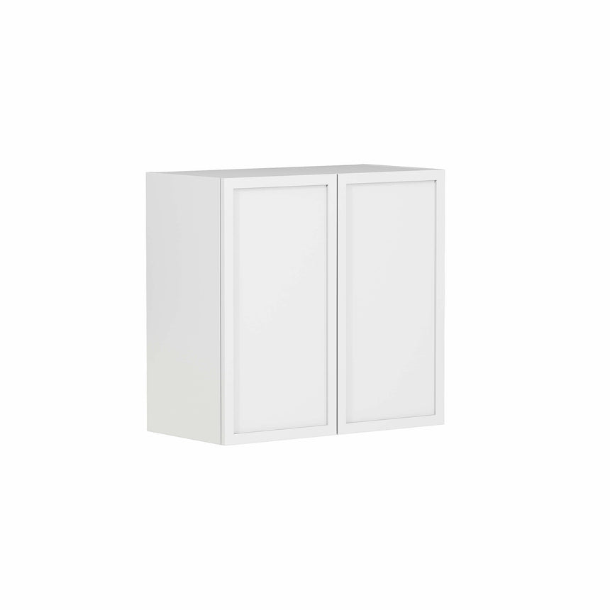 Bondi Hampshire Wall Cabinet Satin White 630 Laundry Cabinet Otti Australia
