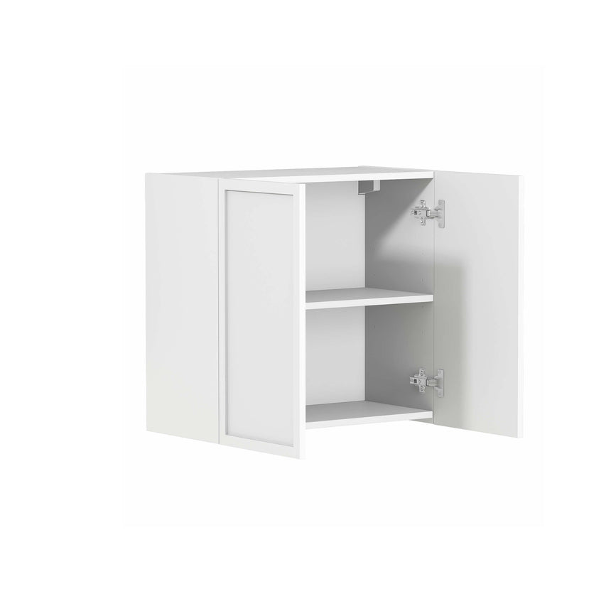 Bondi Hampshire Wall Cabinet Satin White 630 Laundry Cabinet Otti Australia