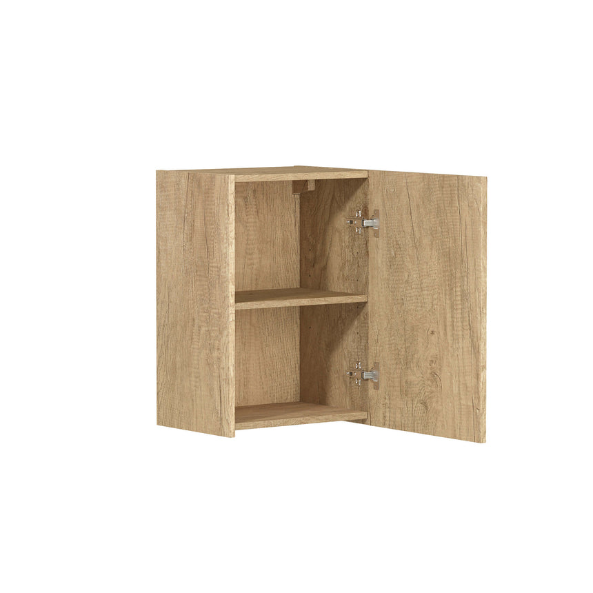 Byron Wall Cabinet Natural Oak 415 Laundry Cabinet Otti Australia