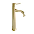 ADP Bloom Extended Basin Mixer Brushed Brass