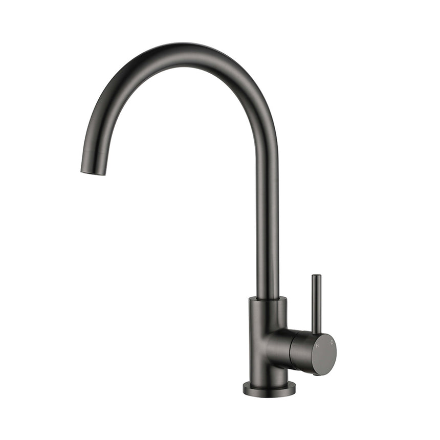 ADP Bloom Kitchen Mixer Brushed Gunmetal Tapware ADP Default Title