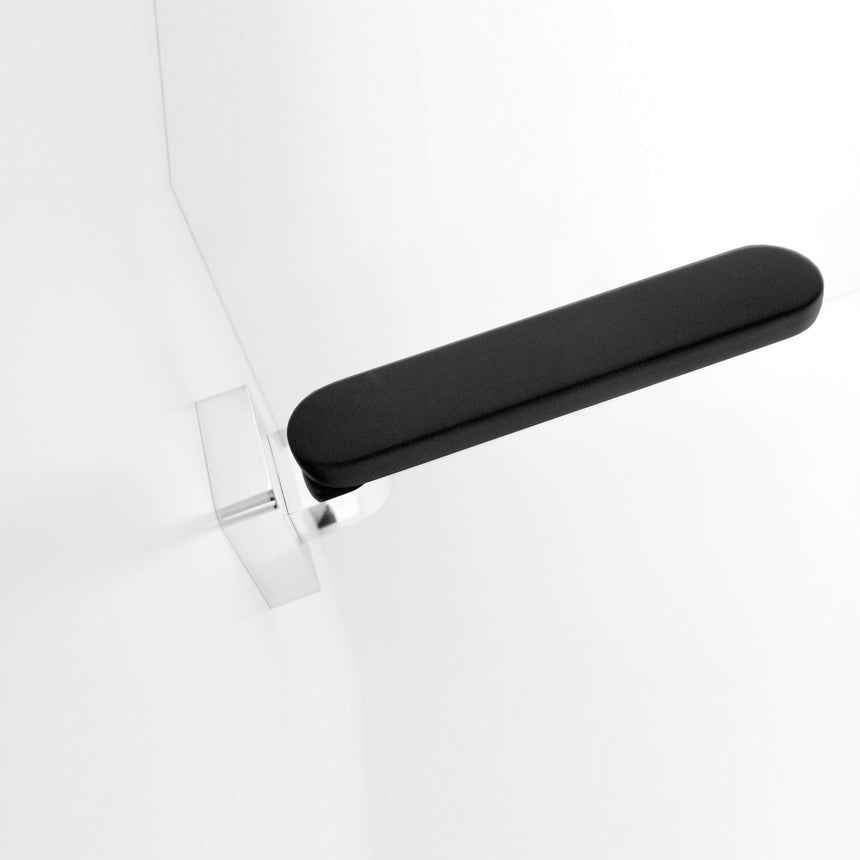 ADP Cosmopolitan Swivel Spout Chrome & Black Tapware ADP
