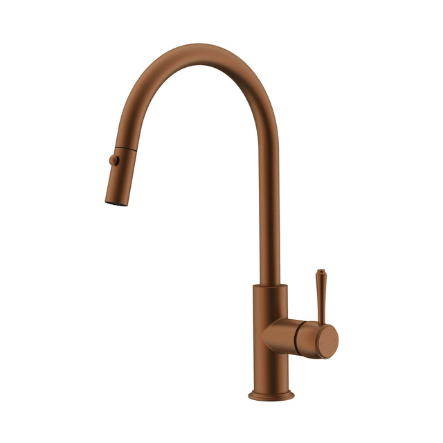 ADP Eternal Pull Kitchen Mixer Brushed Copper Tapware ADP Default Title