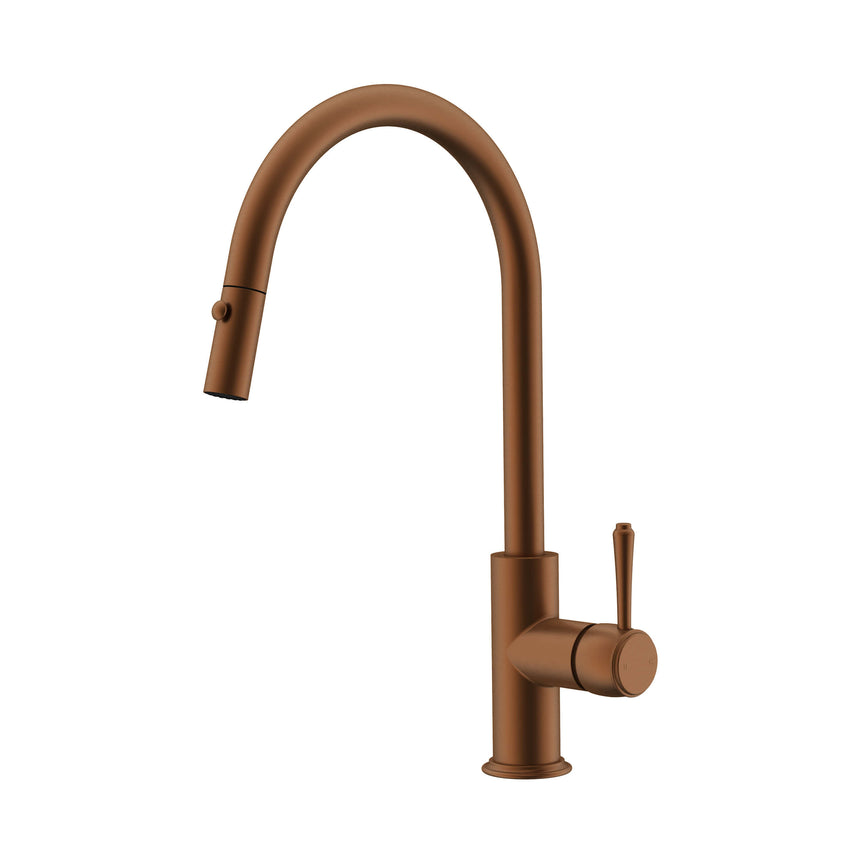 ADP Eternal Pull Kitchen Mixer Brushed Copper Tapware ADP Default Title