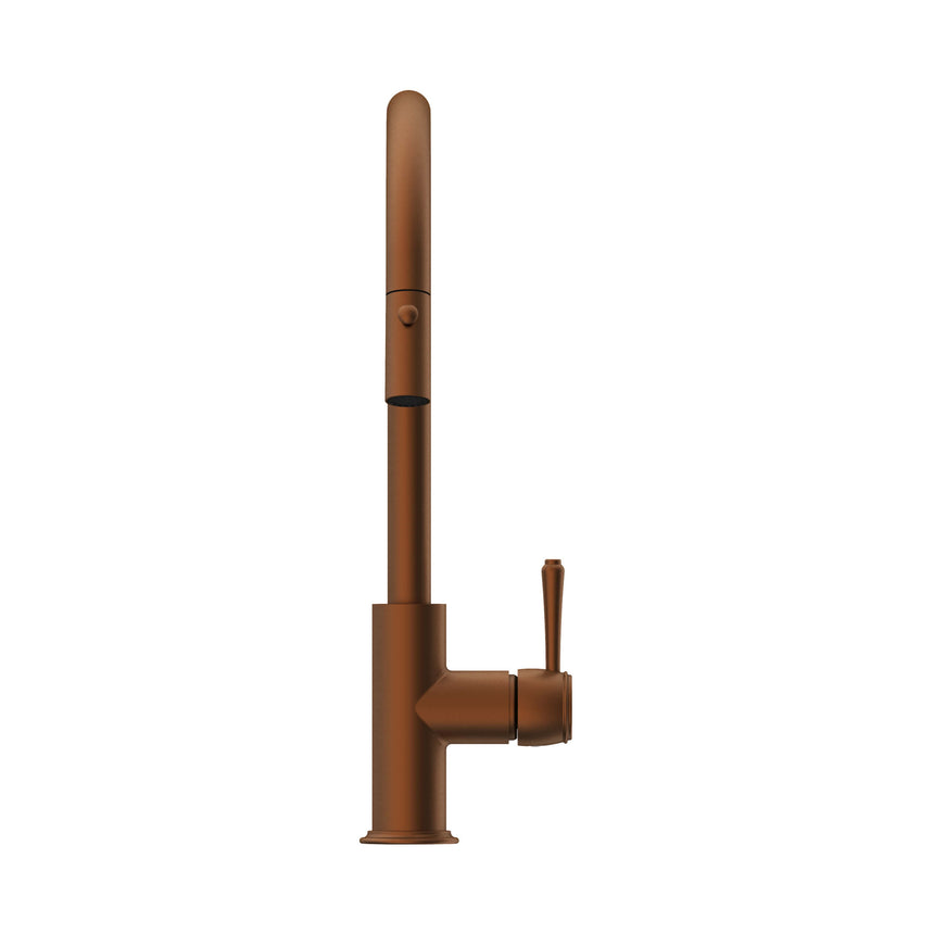 ADP Eternal Pull Kitchen Mixer Brushed Copper Tapware ADP