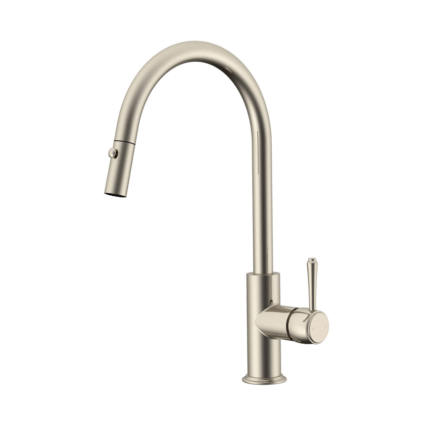 ADP Eternal Pull Kitchen Mixer Brushed Nickel Tapware ADP Default Title