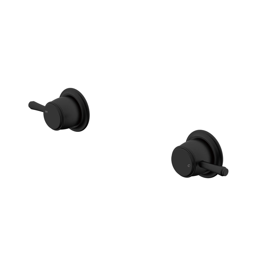 ADP Eternal Wall Top Ass pair Matte Black Tapware ADP Default Title