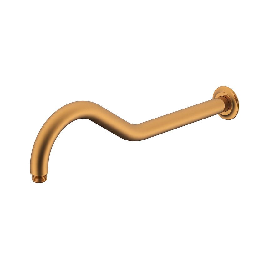 ADP Eternal Shower Arm 450mm Brushed Brass Shower ADP Default Title