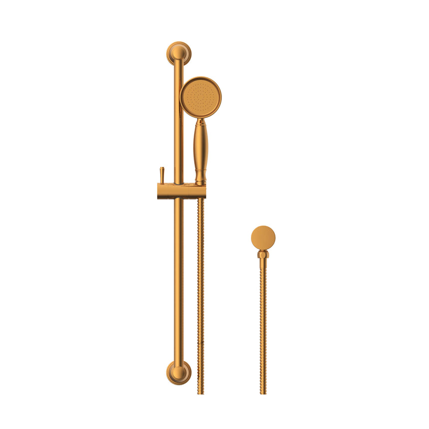 ADP Eternal Handshower on Rail Brushed Brass Shower ADP