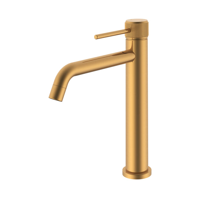 ADP Soul Groove Extended Basin Mixer Brushed Brass Tapware ADP Default Title