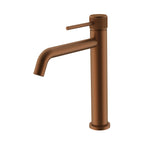 ADP Soul Groove Extended Basin Mixer Brushed Copper