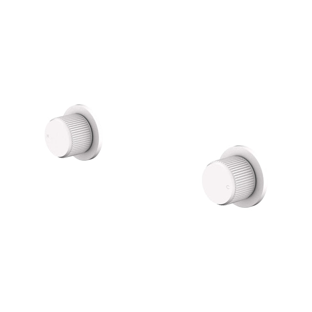 ADP Soul Groove Wall Top Ass pair Matte White Tapware ADP Default Title